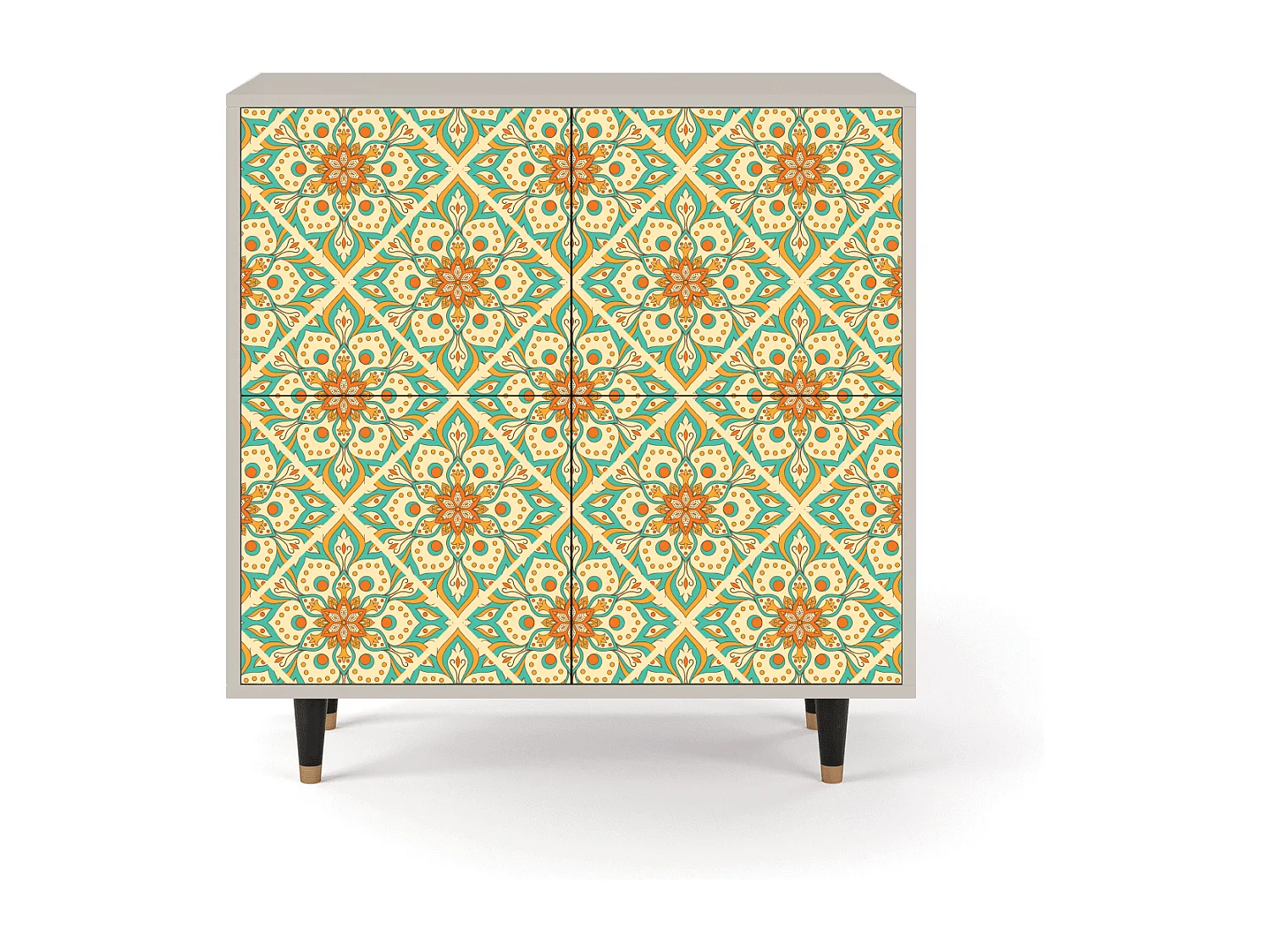 Buffet - 94x96x48 cm - BS3 - Hindu Daisy, Sable