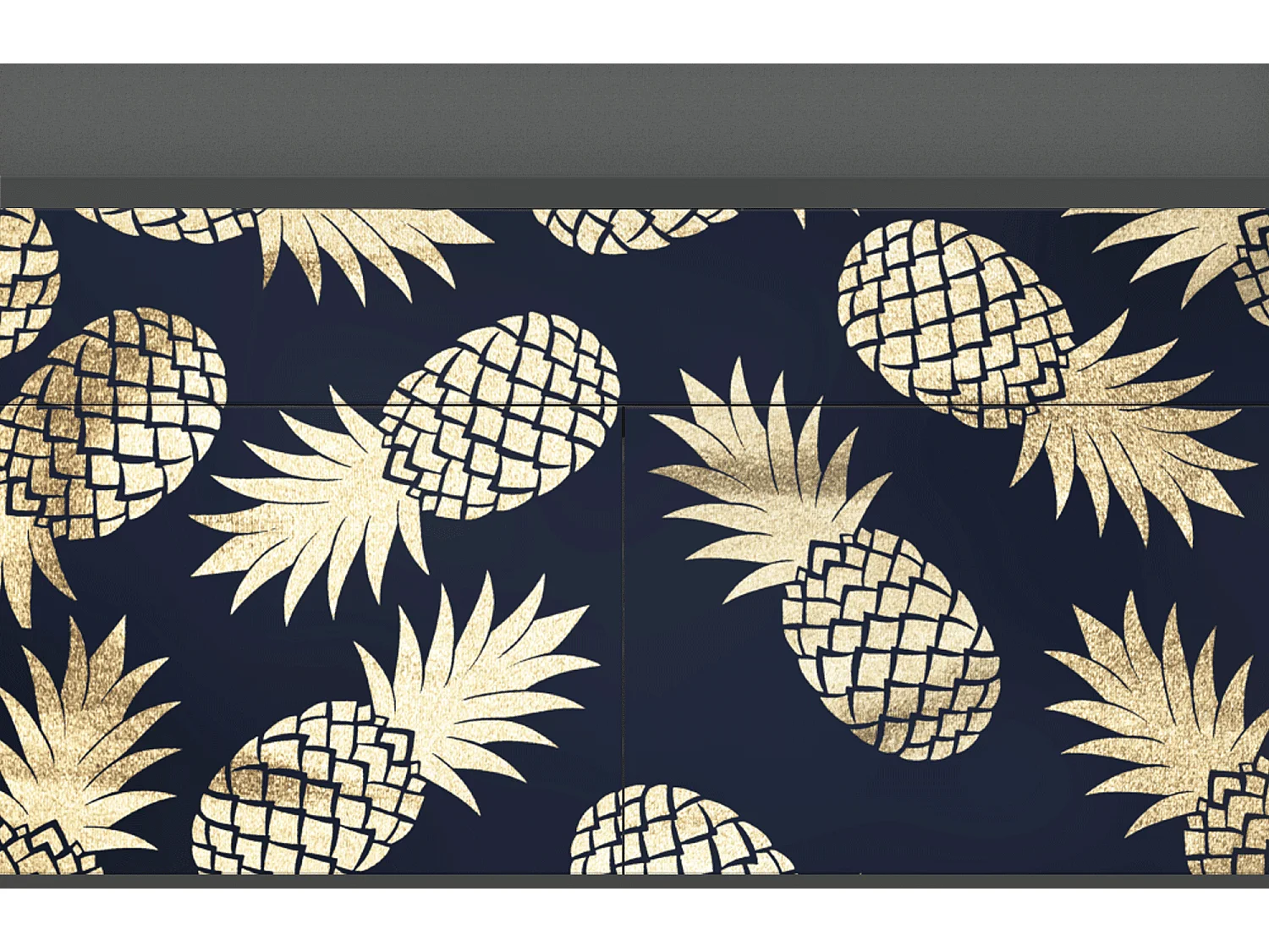 Buffet - 115x85x48 cm - BS4 - Sunny Pineaple, Anthracite