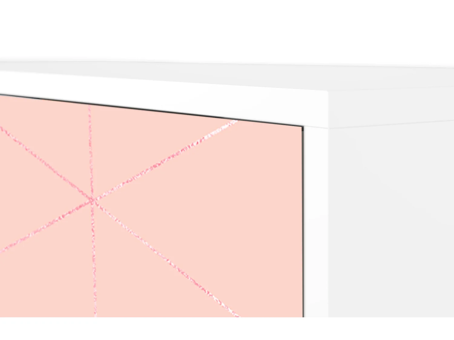 Buffet - 115х84х41 cm - S3 - Rose Quartz, Blanc