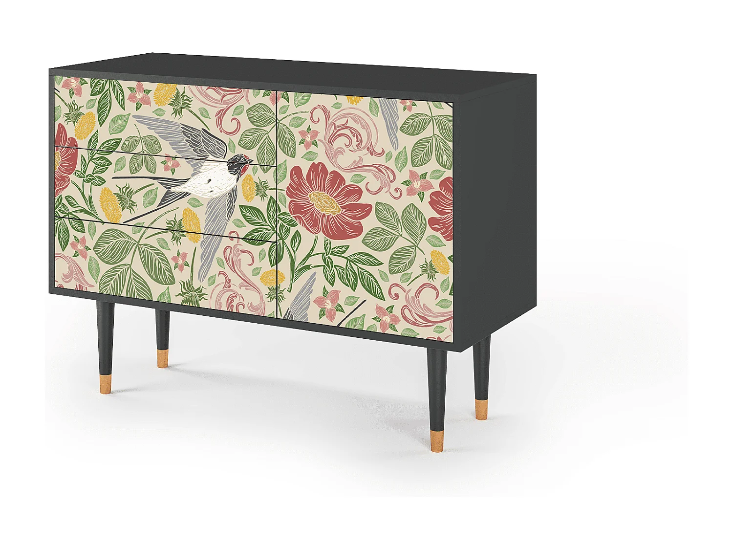 Buffet - 115х84х41 cm - S3 - Spring Swallow, Anthracite