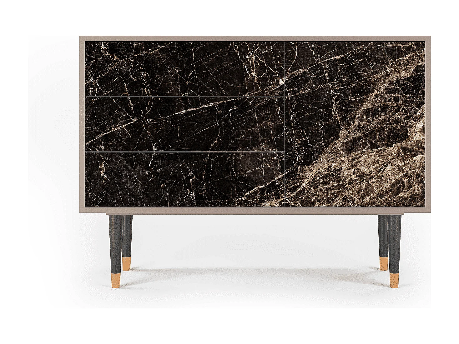 Sideboard - 115х84х41 cm - S3 - Night Abyss, Sand