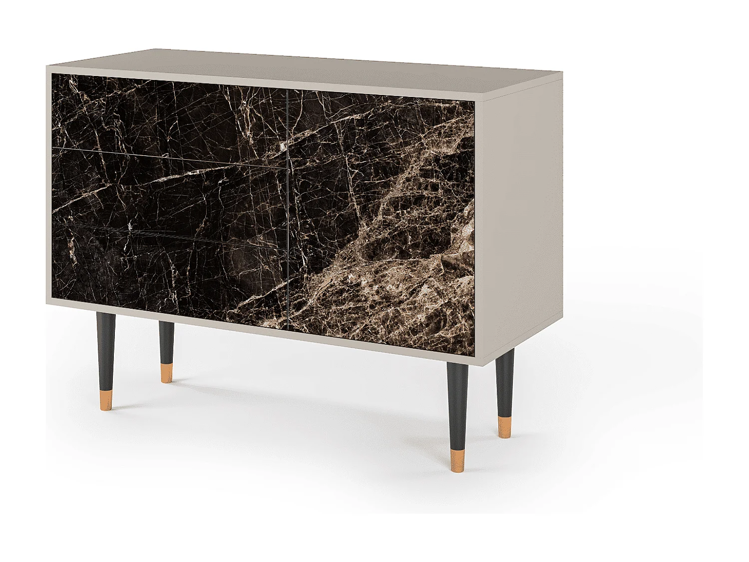 Sideboard - 115х84х41 cm - S3 - Night Abyss, Sand