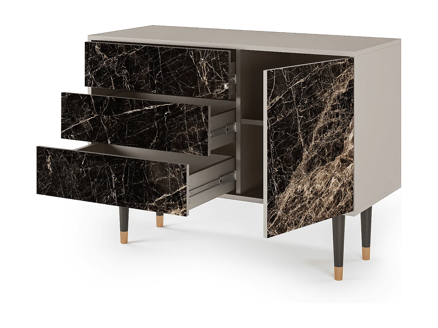 Buffet - 115х84х41 cm - S3 - Night Abyss, Sable