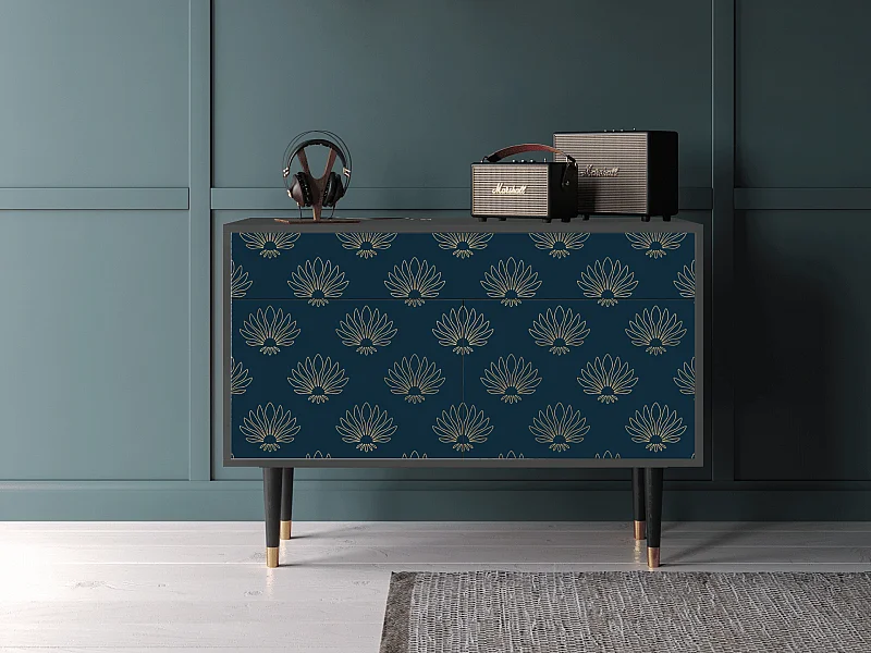 Buffet - 115x85x48 cm - BS4 - Blue Lotus, Anthracite