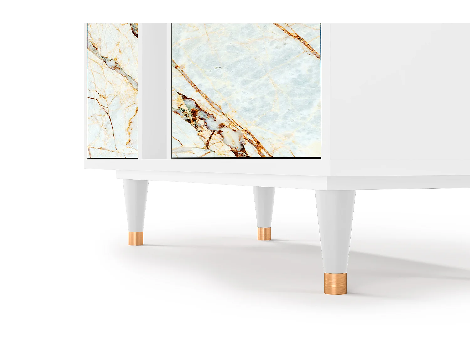 Buffet - 94х96х41 cm - BS5 - Sabley Marble, Blanc