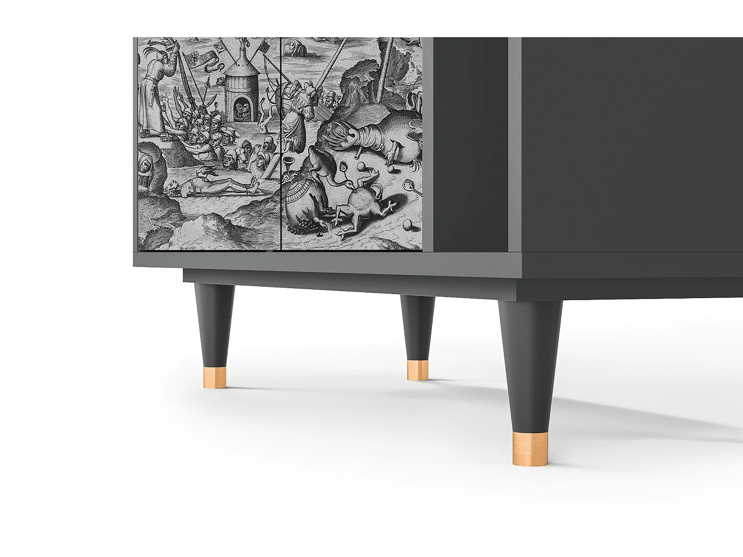 Buffet - 96х110х41 cm - BS6 - The Temptation, Anthracite