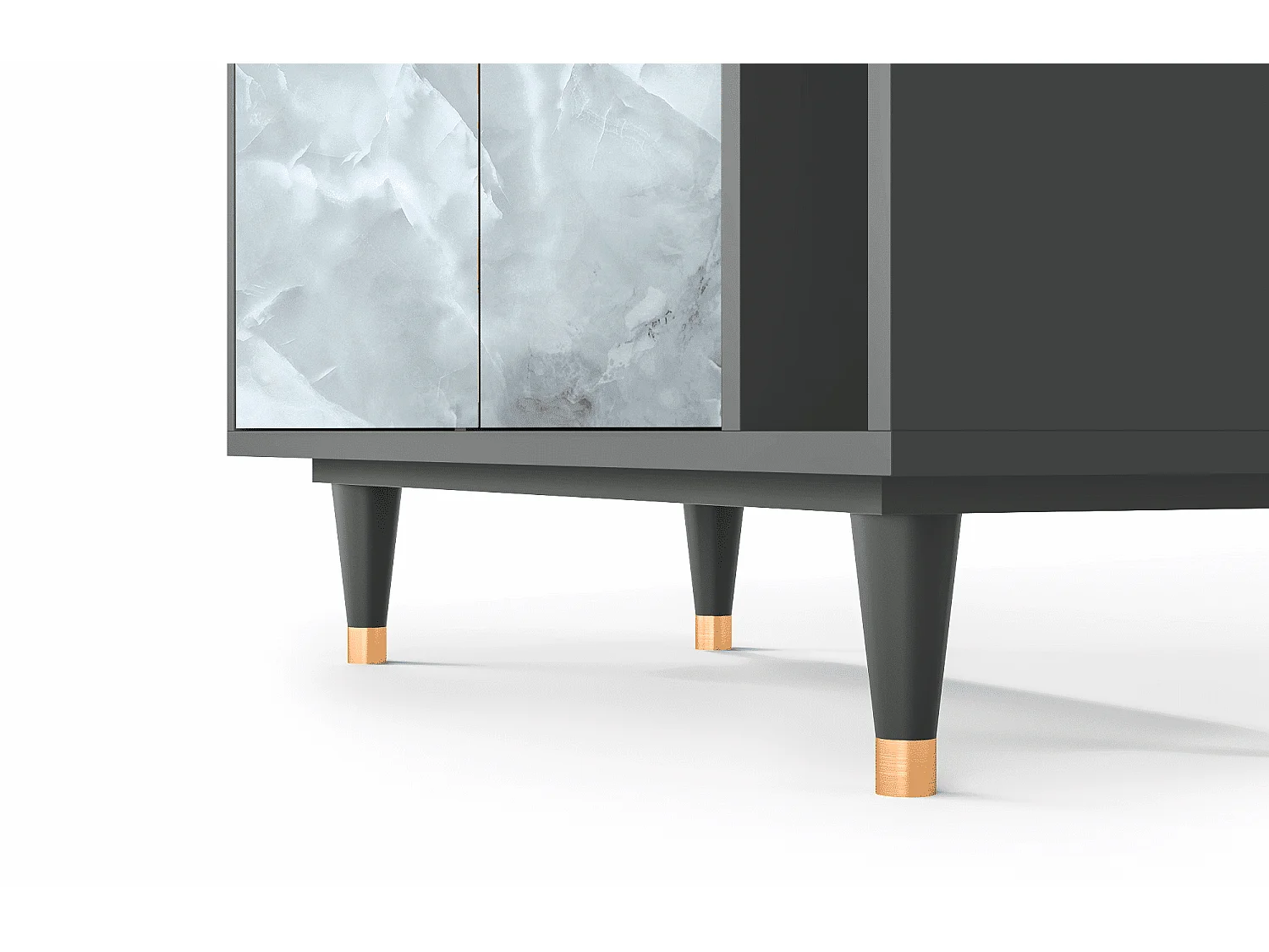 Sideboard - 96х110х41 cm - BS6 - The Onyx, Anthrazit