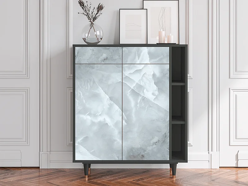 Sideboard - 96х110х41 cm - BS6 - The Onyx, Anthrazit