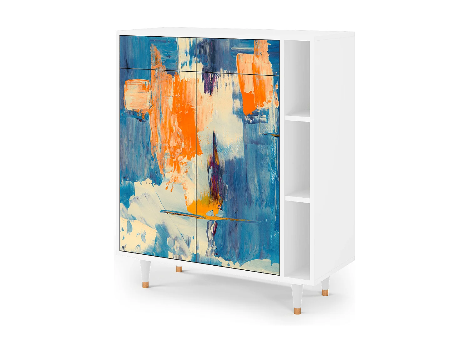 Credenza - 96х110х41 cm - BS6 - Charing Cross Bridge, Bianco