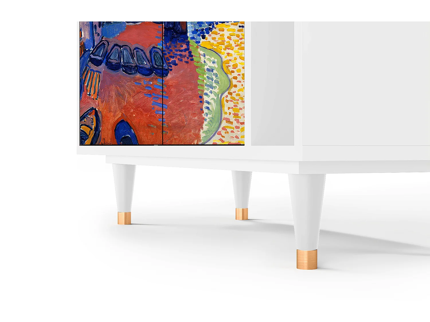 Credenza - 96х110х41 cm - BS6 - Charing Cross Bridge, Bianco