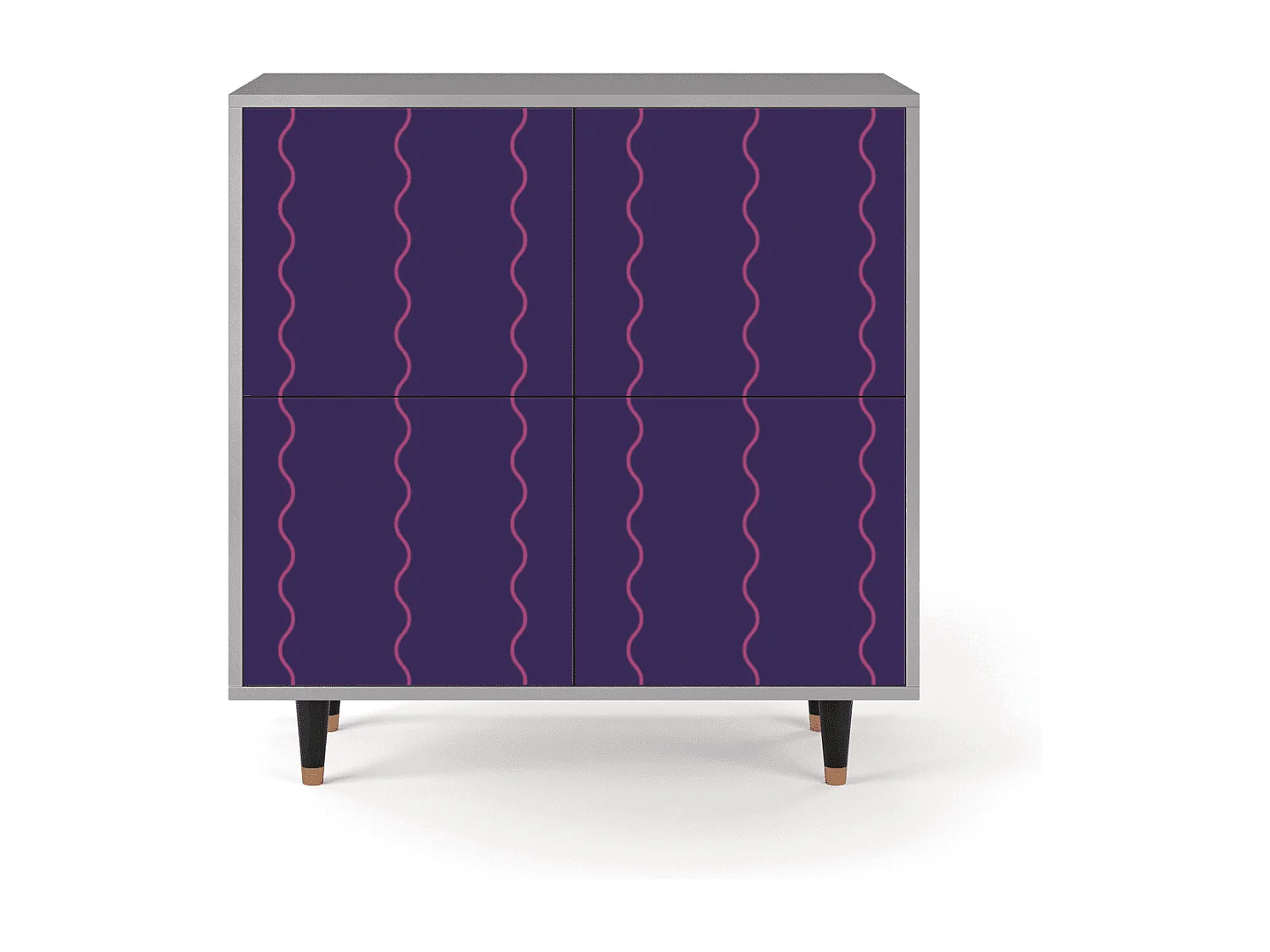 Buffet - 94x96x48 cm - BS3 - Grape Maccaroni, Gris