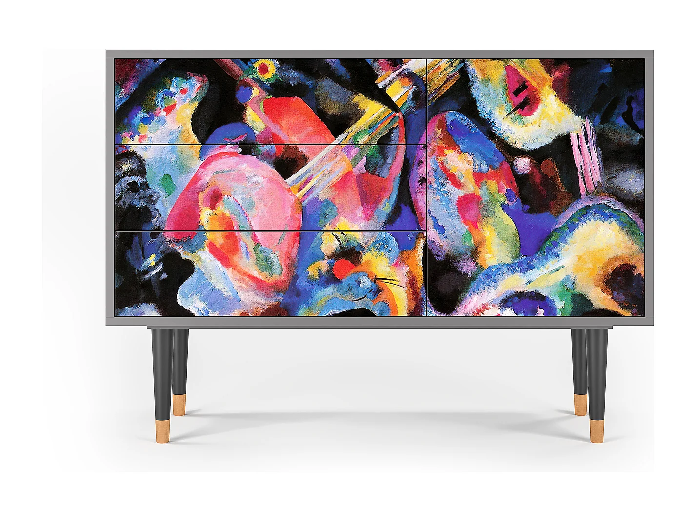 Buffet - 115х84х41 cm - S3 - Kandinsky, Gris