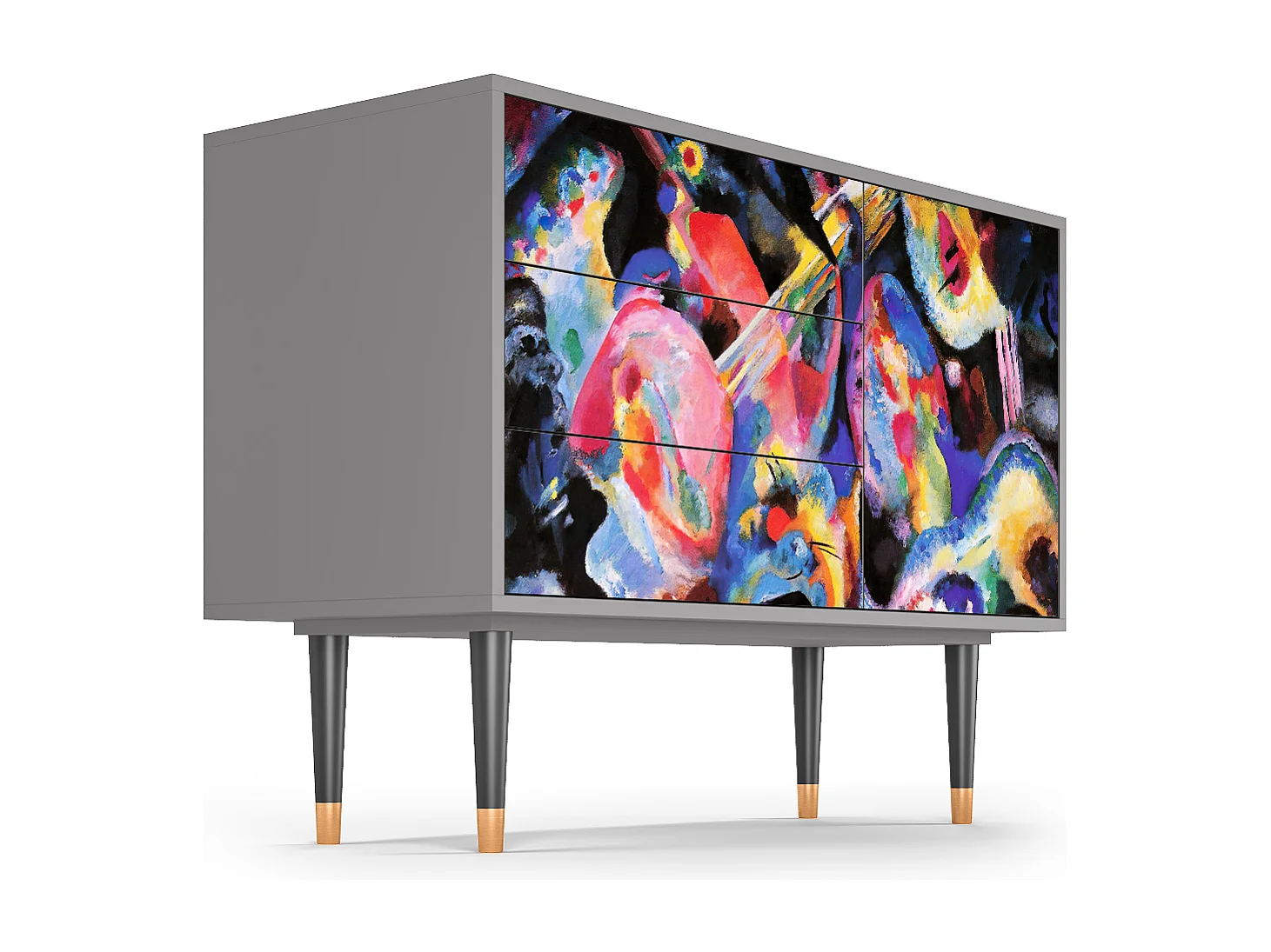 Buffet - 115х84х41 cm - S3 - Kandinsky, Gris