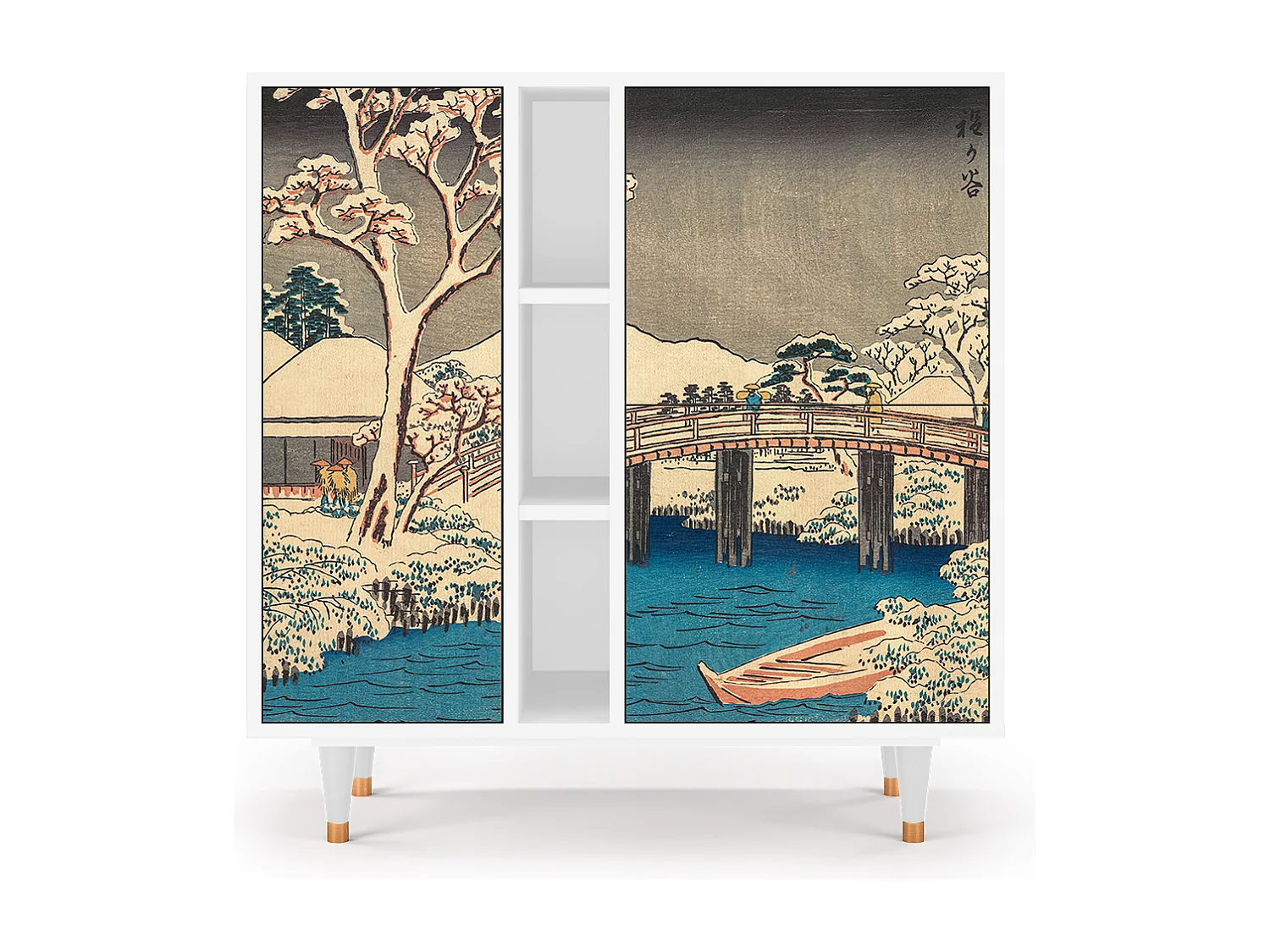 Credenza - 94х96х41 cm - BS5 - Katabira River, Bianco
