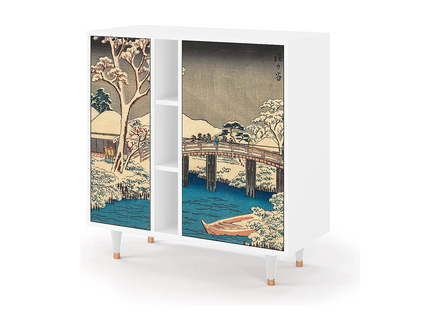 Credenza - 94х96х41 cm - BS5 - Katabira River, Bianco