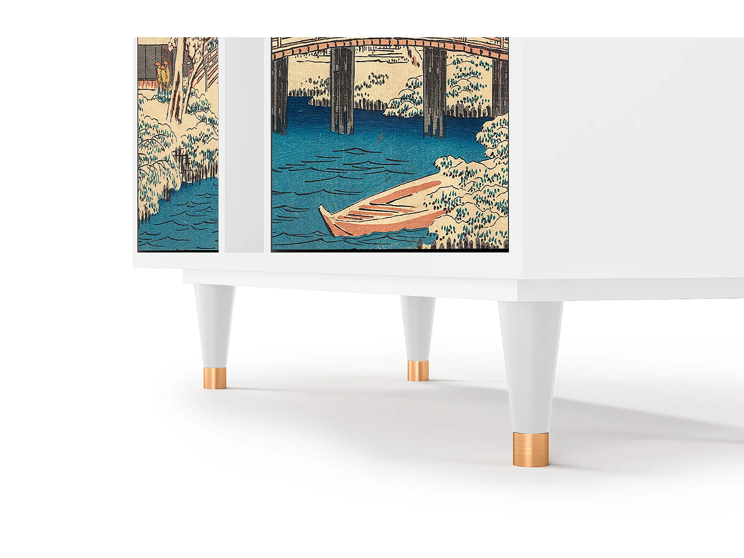 Credenza - 94х96х41 cm - BS5 - Katabira River, Bianco