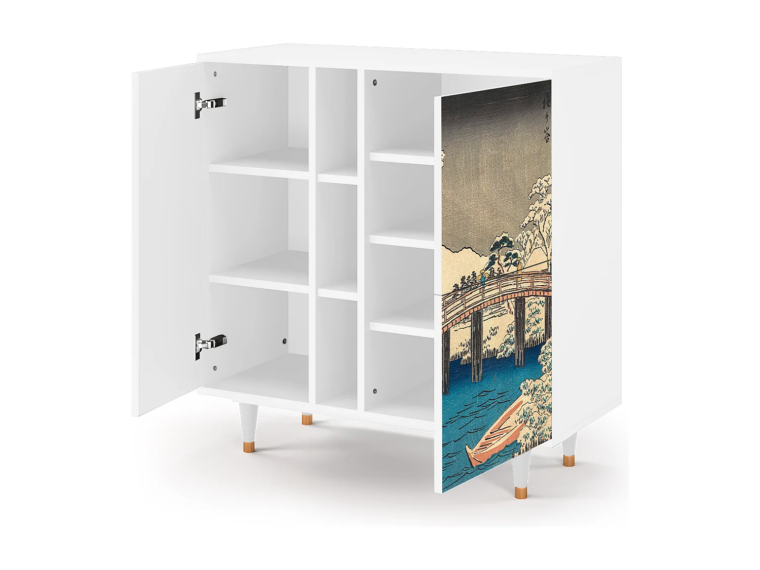 Credenza - 94х96х41 cm - BS5 - Katabira River, Bianco