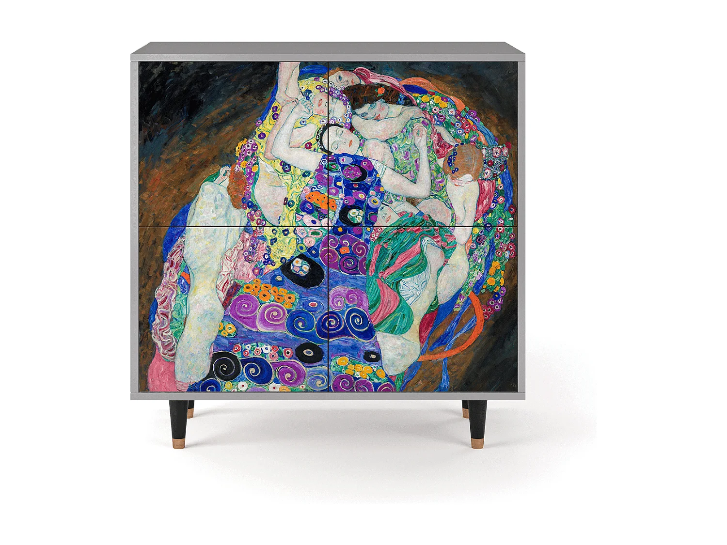 Buffet - 94x96x48 cm - BS3 - The Maiden by Klimt, Gris