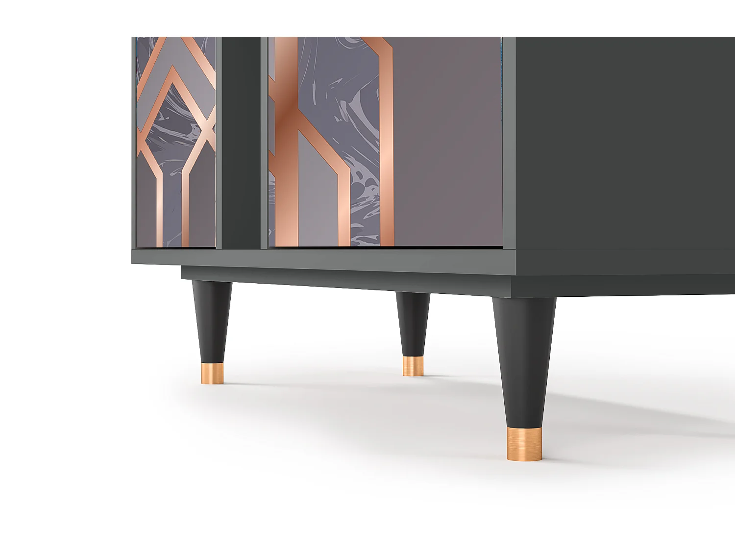Sideboard - 94х96х41 cm - BS5 - Taupe Anatomy, Anthrazit