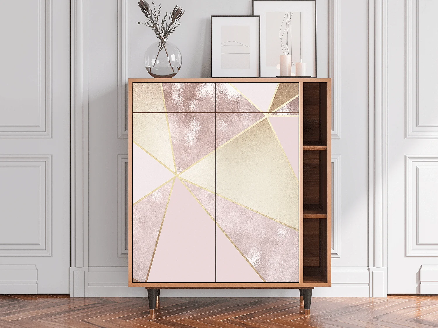 Buffet - 96х110х41 cm - BS6 - Cosmopolitan Diva, Noyer