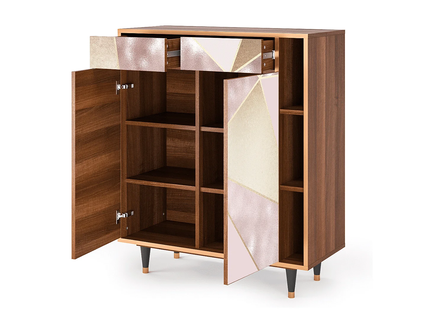 Buffet - 96х110х41 cm - BS6 - Cosmopolitan Diva, Noyer