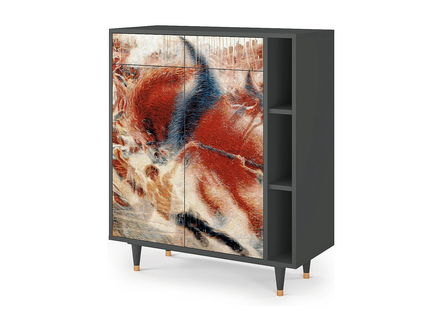 Buffet - 96х110х41 cm - BS6 - The City Rises, Anthracite