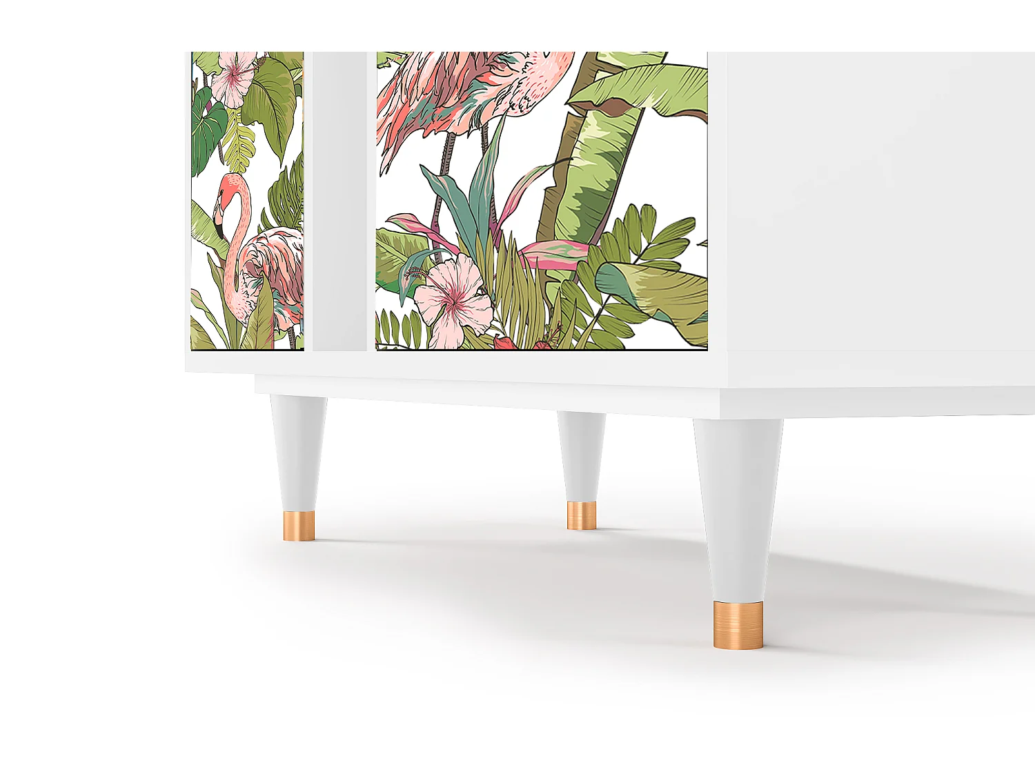 Buffet - 94х96х41 cm - BS5 - Sweet Flamingo, Blanc