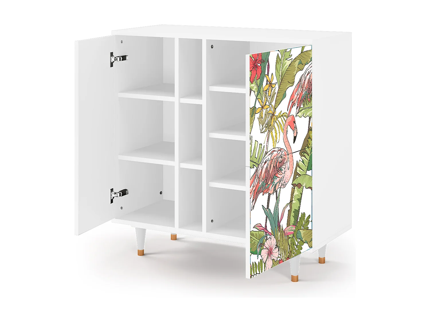 Buffet - 94х96х41 cm - BS5 - Sweet Flamingo, Blanc
