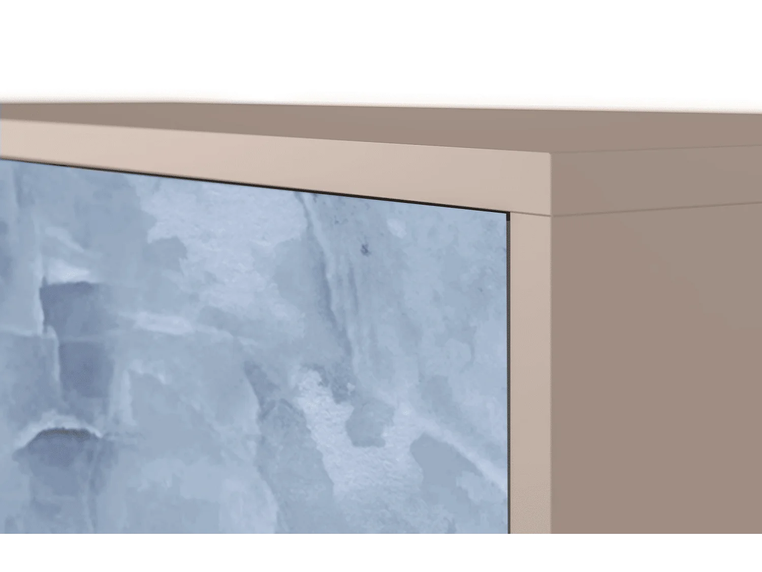 Kredens - 115х84х41 cm - S3 - Feather Ice, Latte