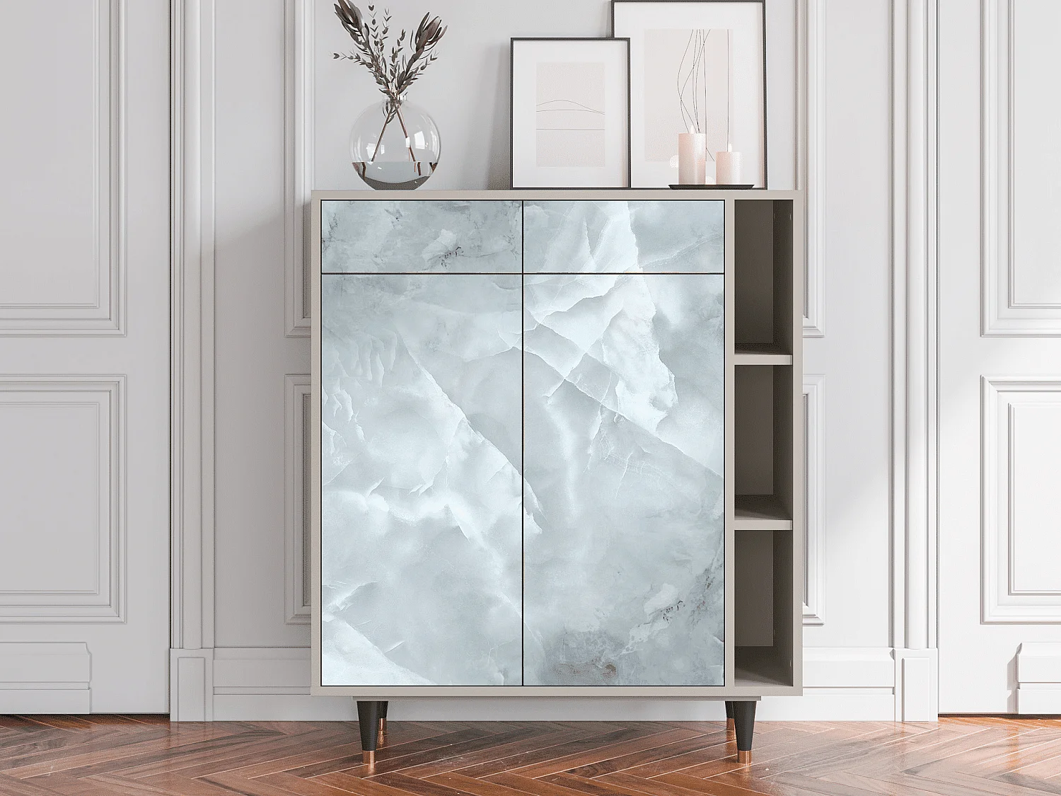 Sideboard - 96х110х41 cm - BS6 - The Onyx, Sand