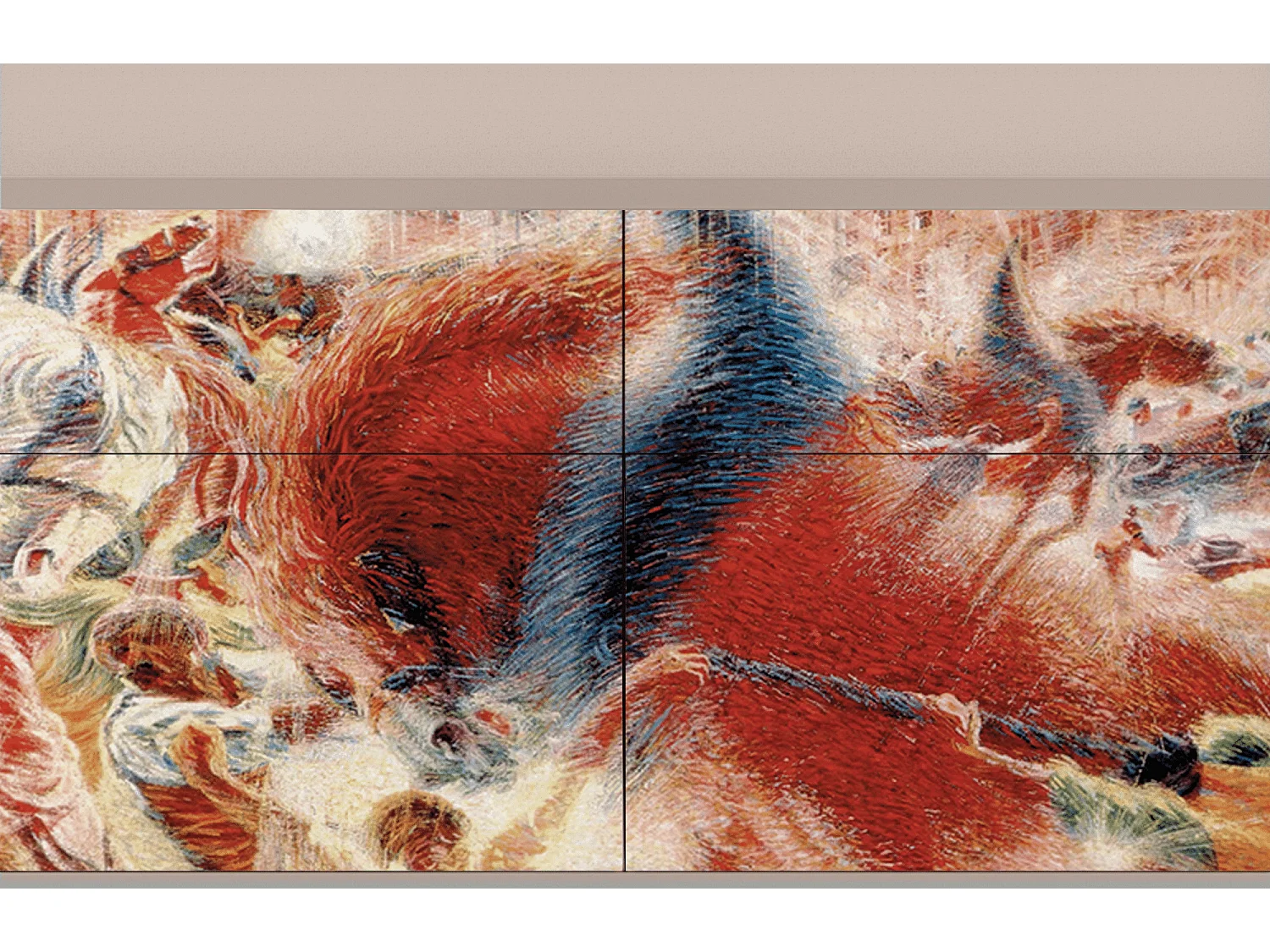 Credenza - 115x85x48 cm - BS4 - The City Rises, Latte