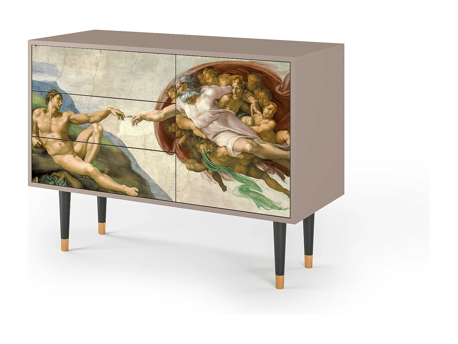 Buffet - 115х84х41 cm - S3 - The Creation of Adam, Latte