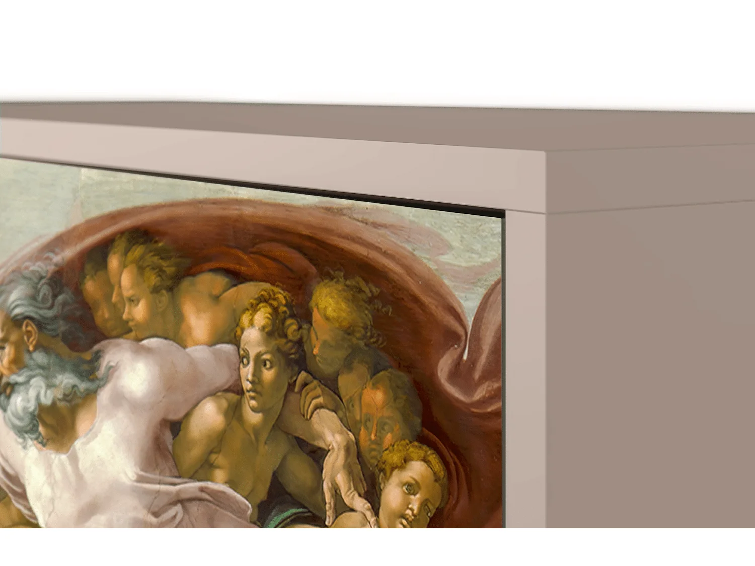 Buffet - 115х84х41 cm - S3 - The Creation of Adam, Latte