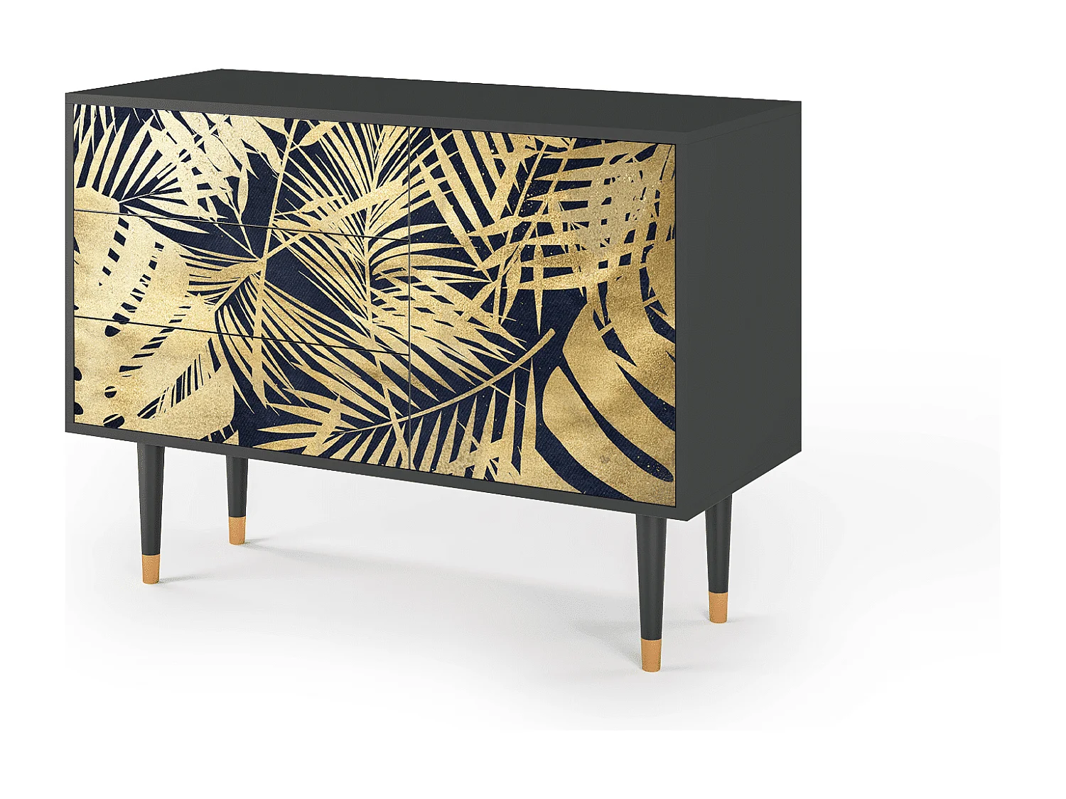 Buffet - 115х84х41 cm - S3 - Jungle Vibes, Anthracite