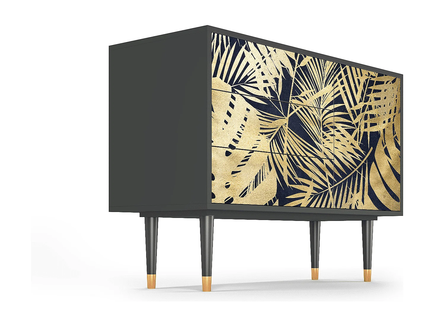 Buffet - 115х84х41 cm - S3 - Jungle Vibes, Anthracite