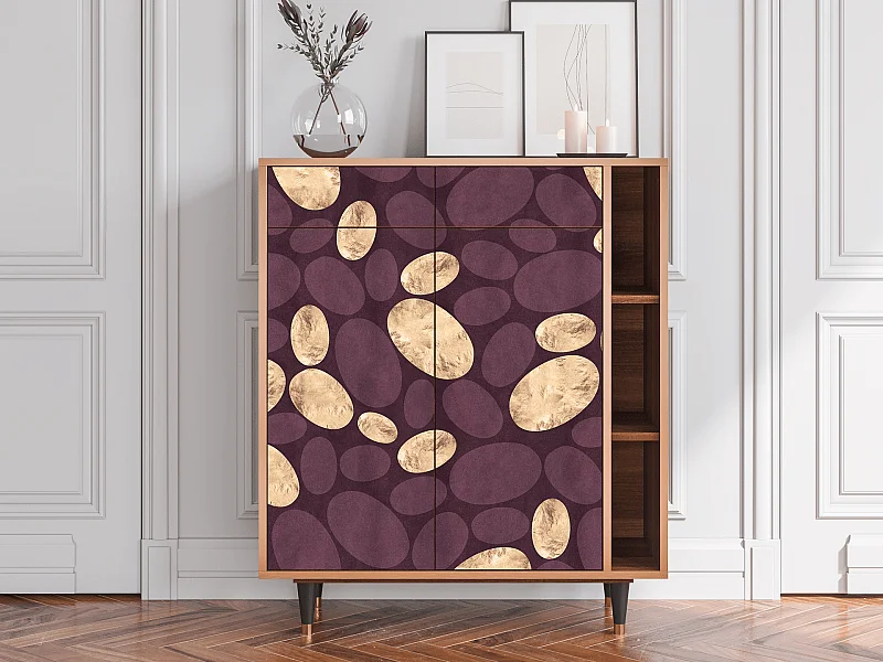 Kredens - 96х110х41 cm - BS6 - Fine Wine, Orzech