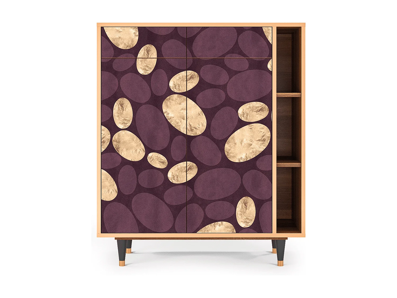 Buffet - 96х110х41 cm - BS6 - Fine Wine, Noyer