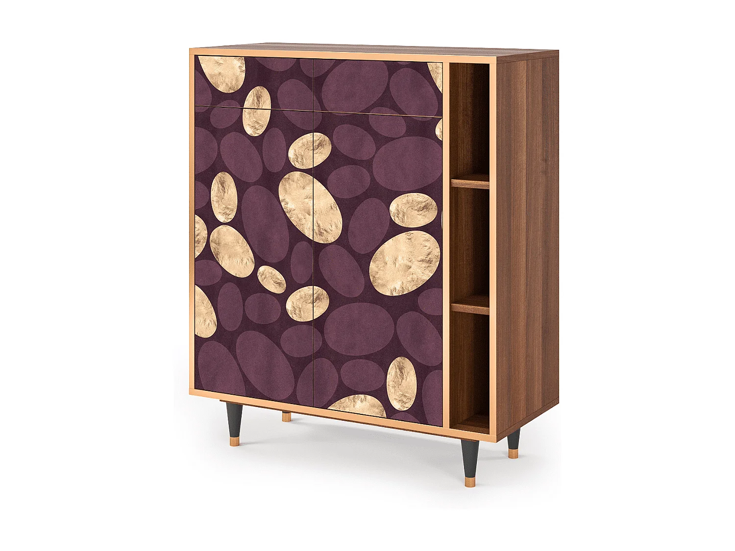 Buffet - 96х110х41 cm - BS6 - Fine Wine, Noyer