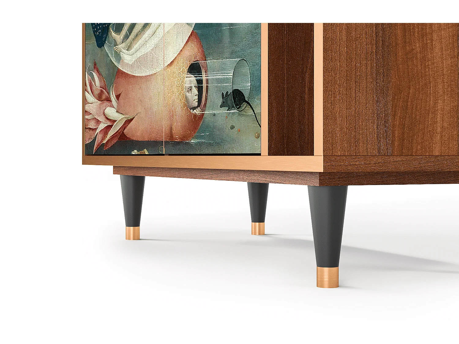 Kredens - 96х110х41 cm - BS6 - The Garden Of by Bosch, Orzech