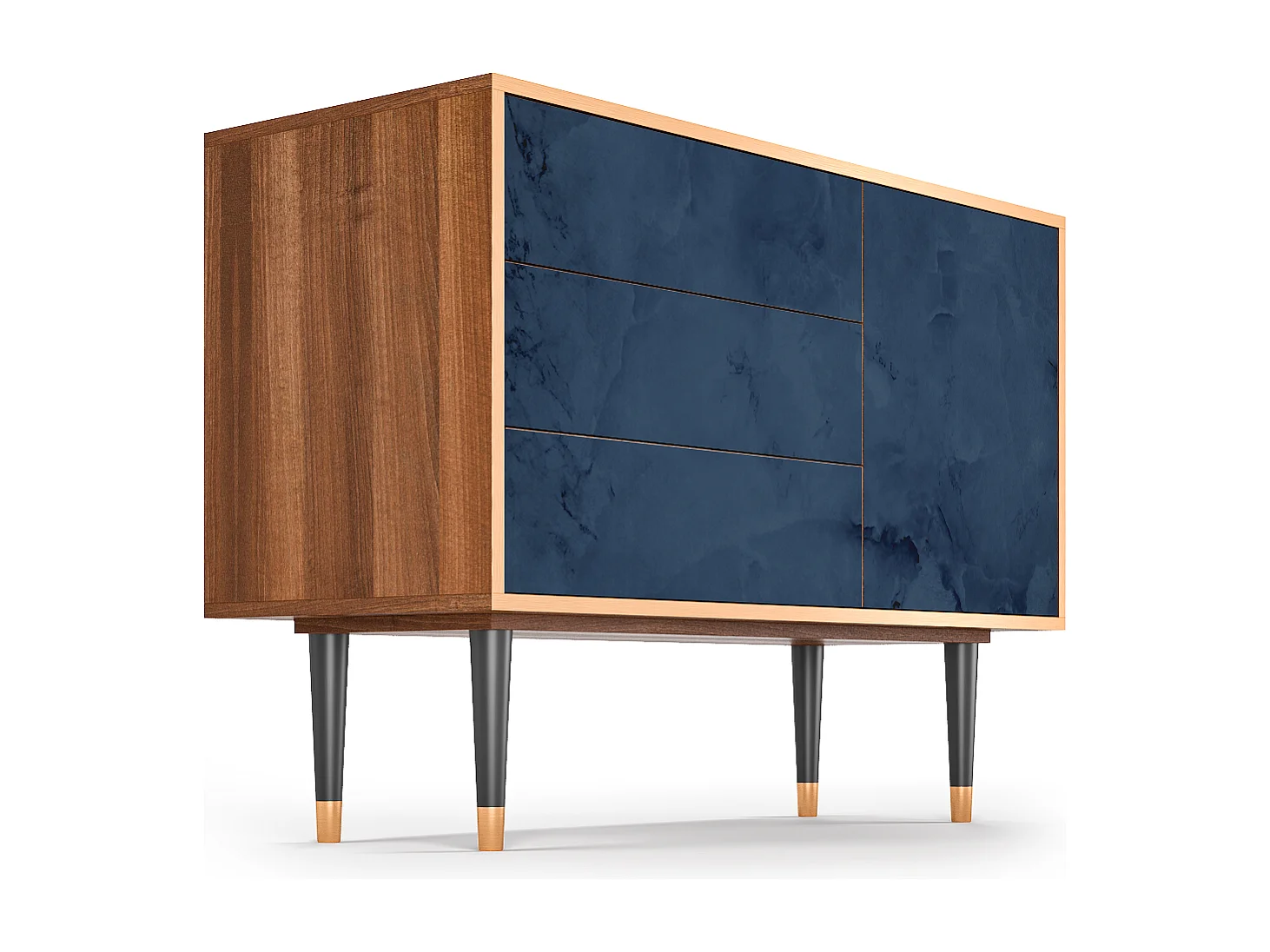 Credenza - 115х84х41 cm - S3 - Endless Galaxi, Noce