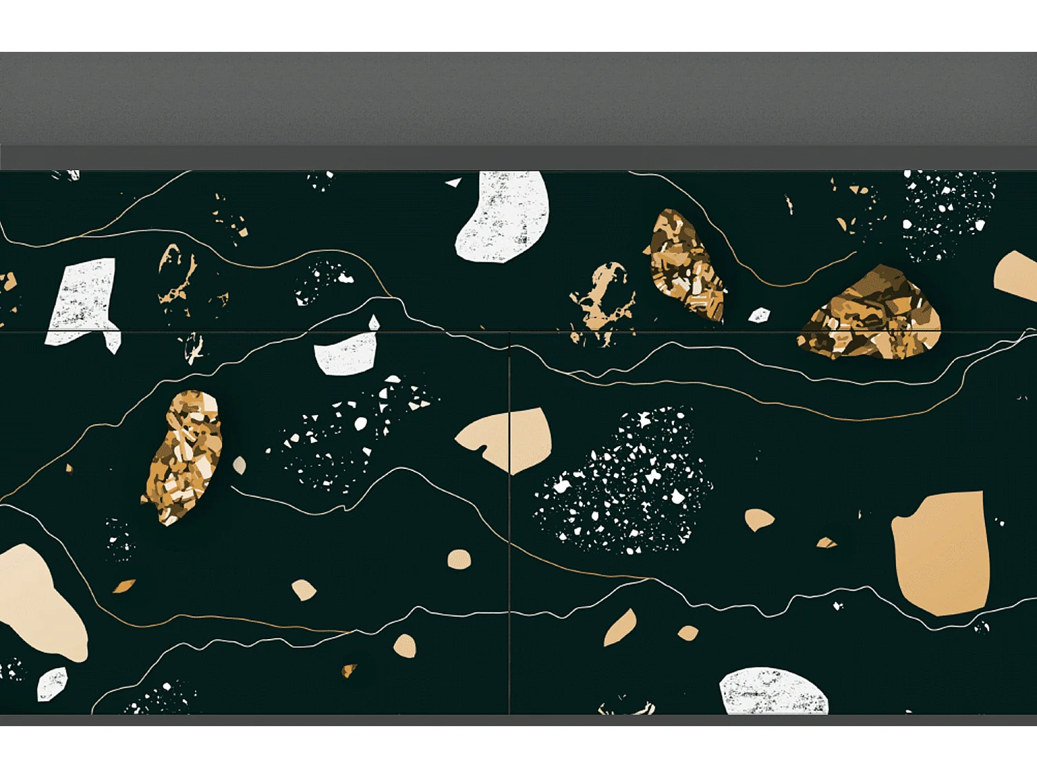 Aparador - 115x85x48 cm - BS4 - Space Rocks, Antracita