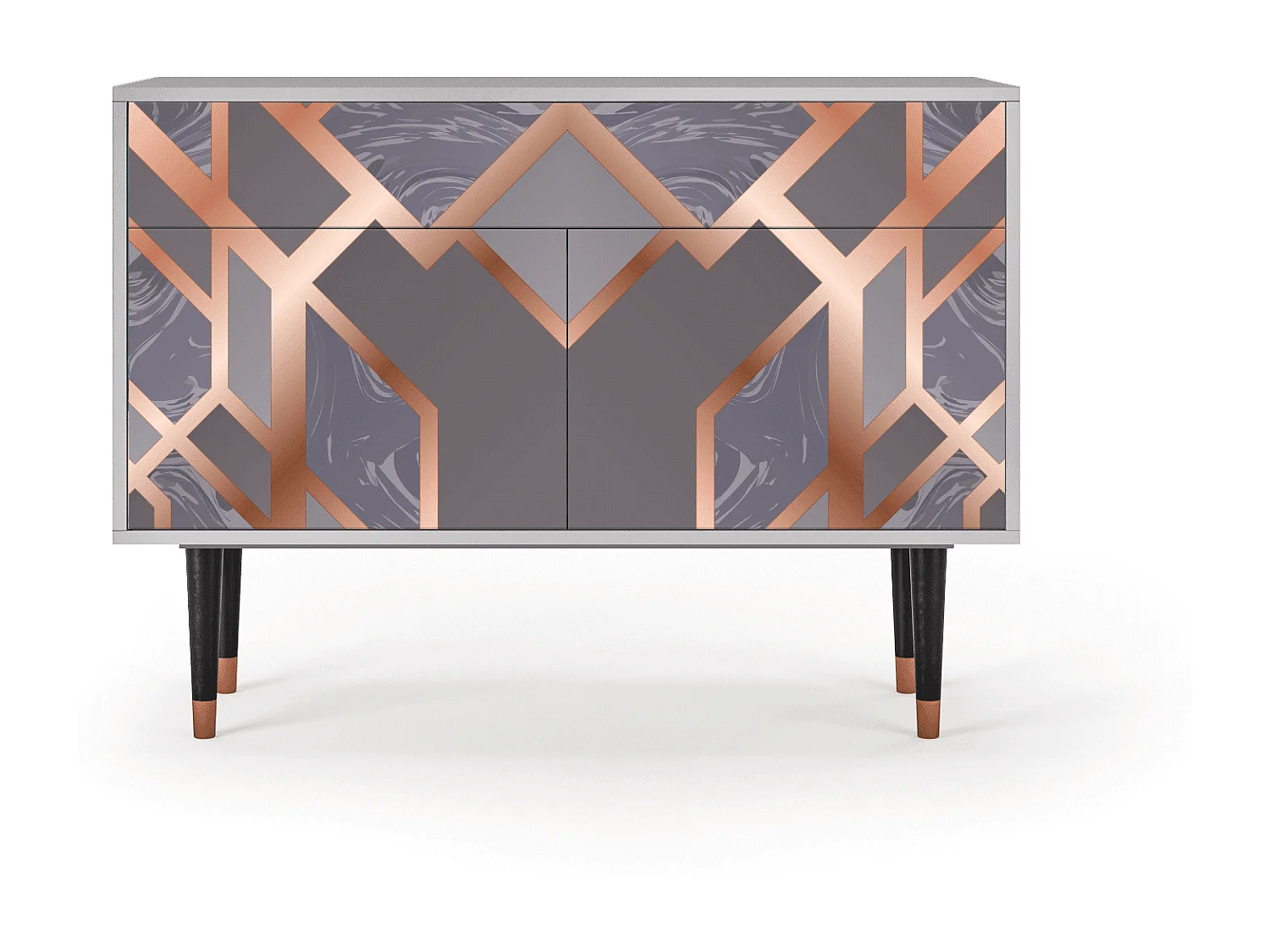 Buffet - 115x85x48 cm - BS4 - Taupe Anatomy, Gris