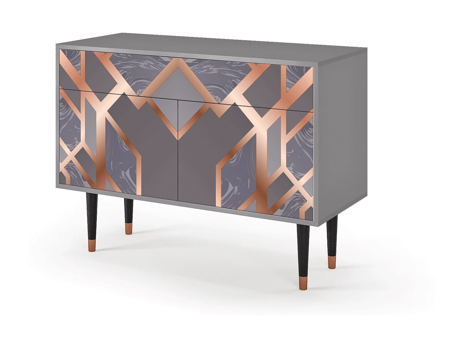 Buffet - 115x85x48 cm - BS4 - Taupe Anatomy, Gris