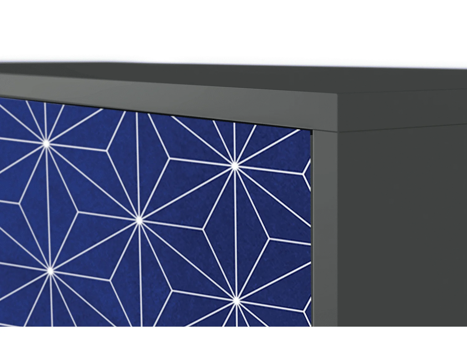 Aparador - 115х84х41 cm - S3 - Milky Way, Antracita