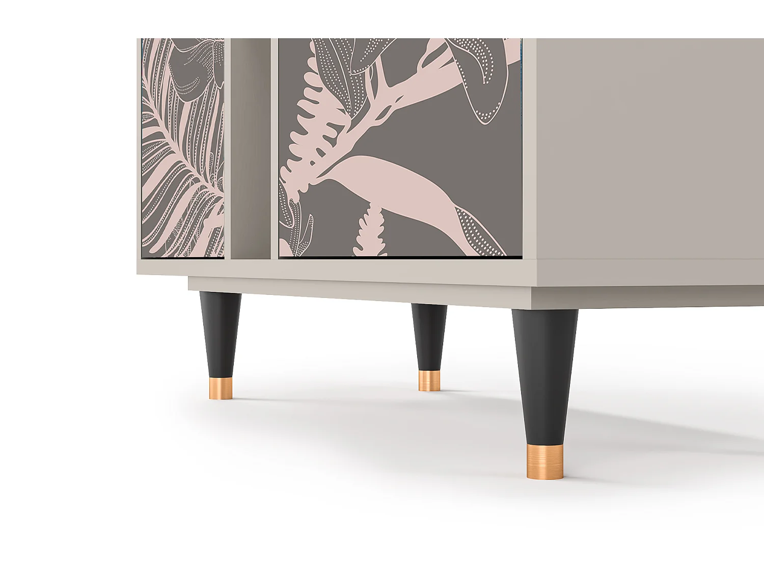 Buffet - 94х96х41 cm - BS5 - Issabelline Flower, Sable