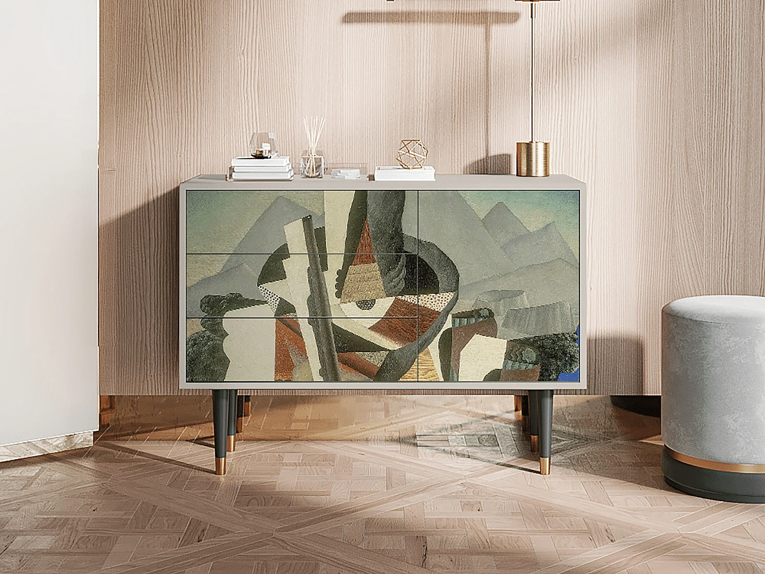 Buffet - 115х84х41 cm - S3 - The Cubist Paintings , Sable