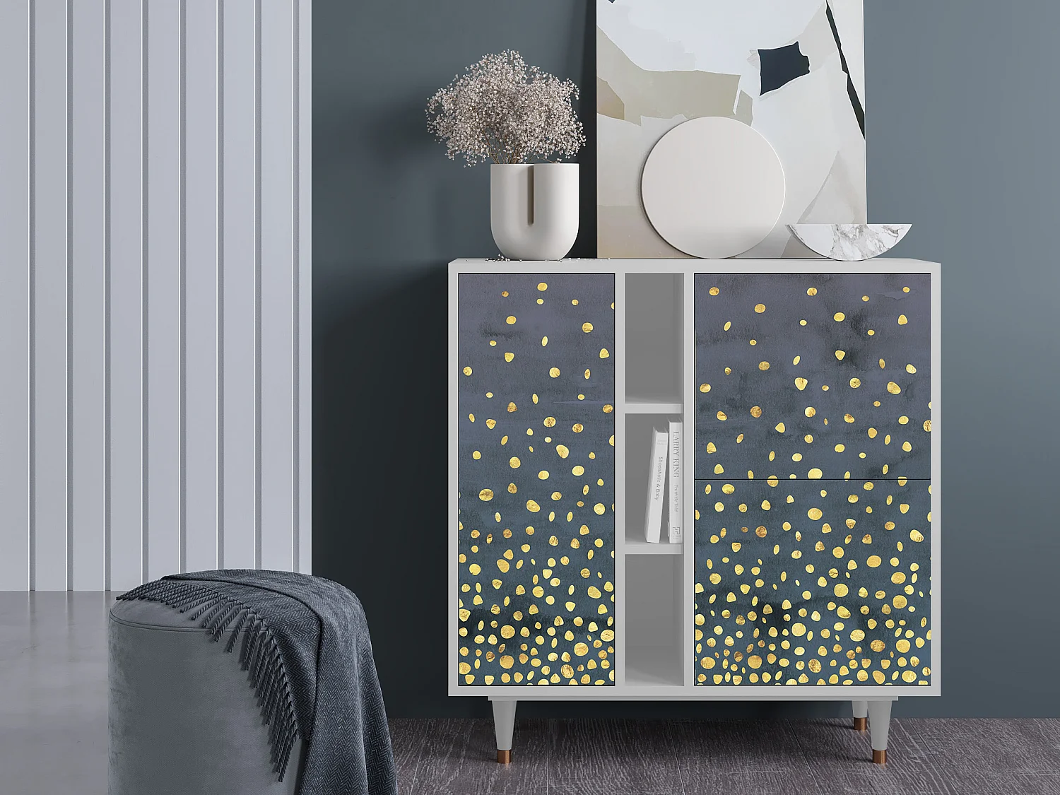 Buffet - 94х96х41 cm - BS5 - Foggy Lights, Blanc