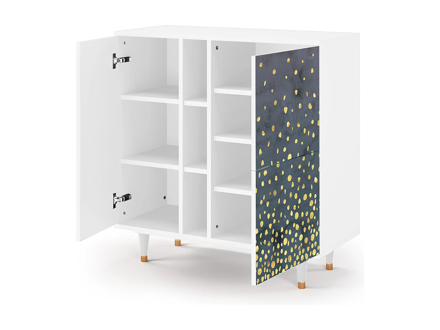 Buffet - 94х96х41 cm - BS5 - Foggy Lights, Blanc