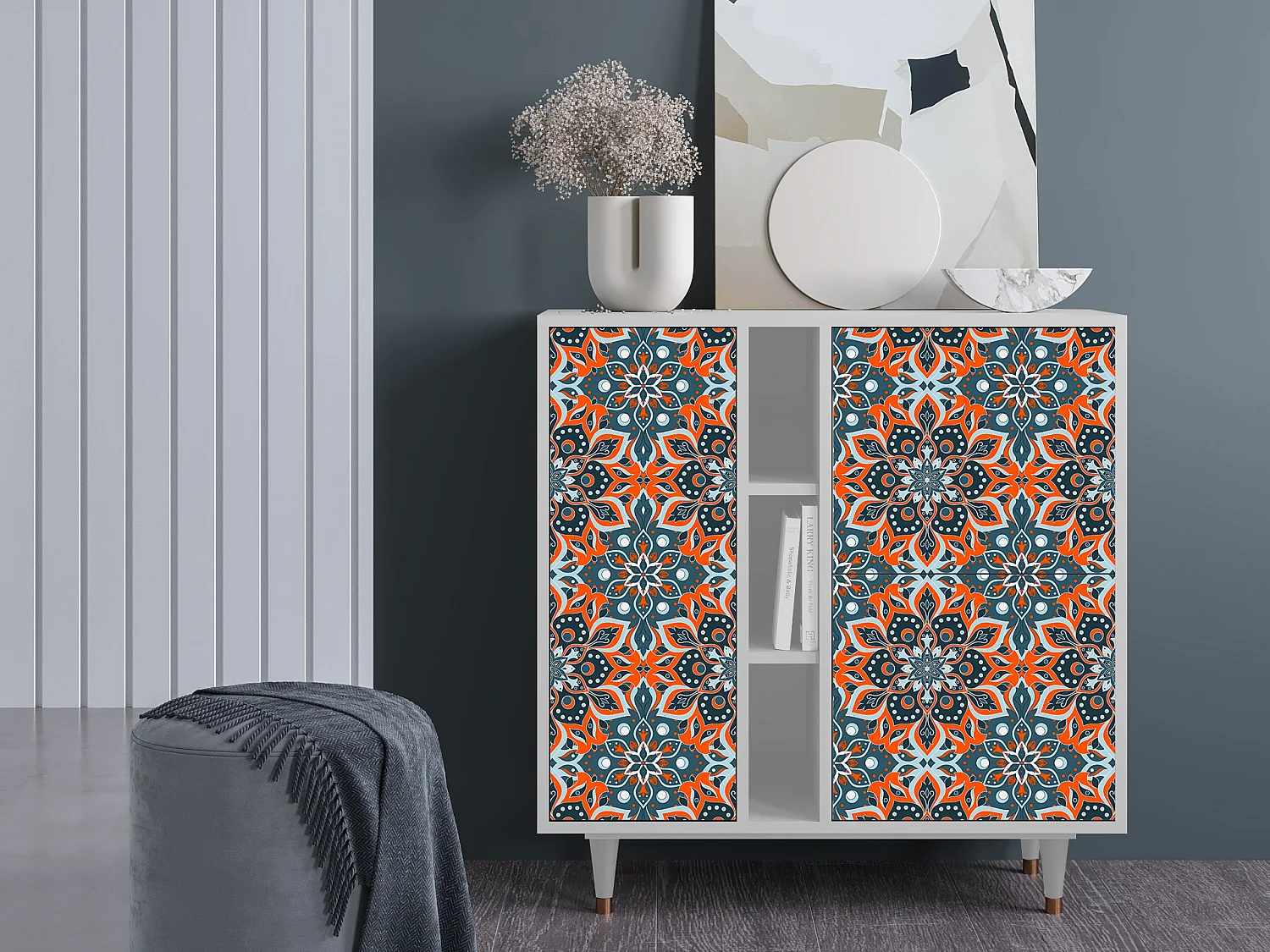 Buffet - 94х96х41 cm - BS5 - Fire Beetle, Blanc