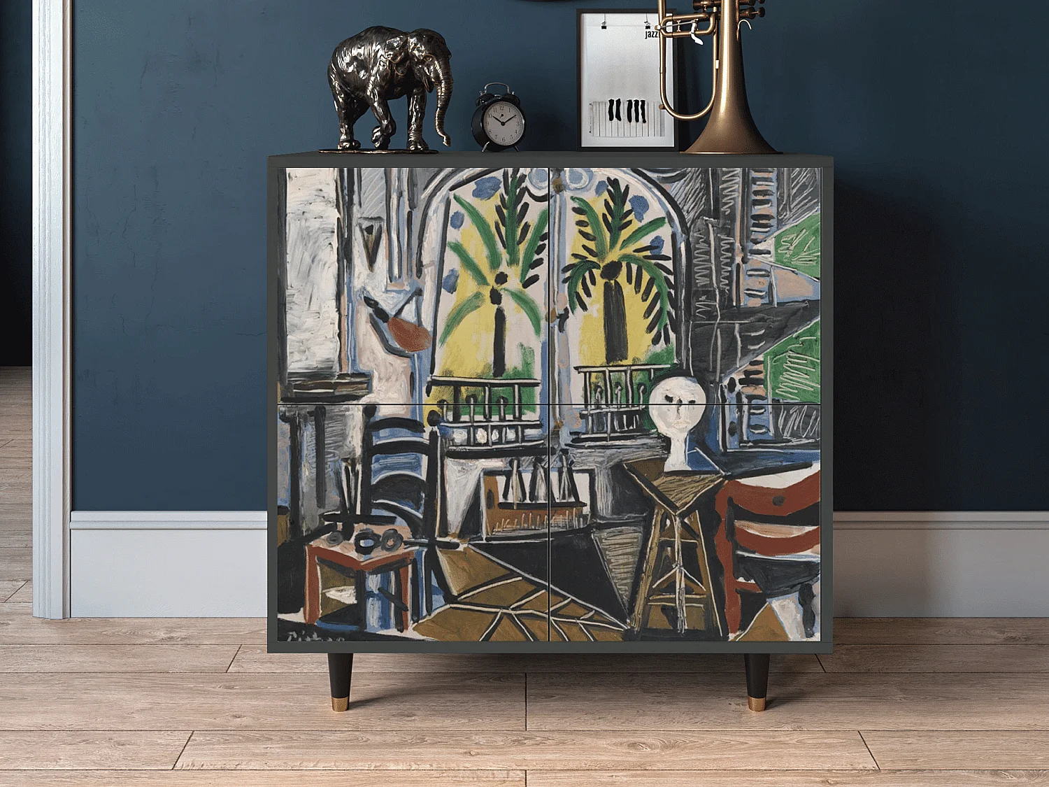 Buffet - 94x96x48 cm - BS3 - The Studio , Anthracite